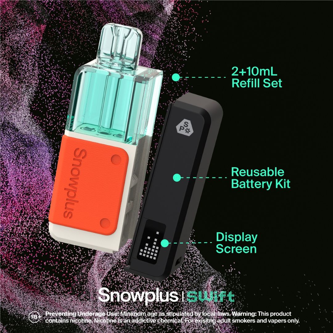 雪加积木 Snowplus Swift 7500-15000口双档功率调节